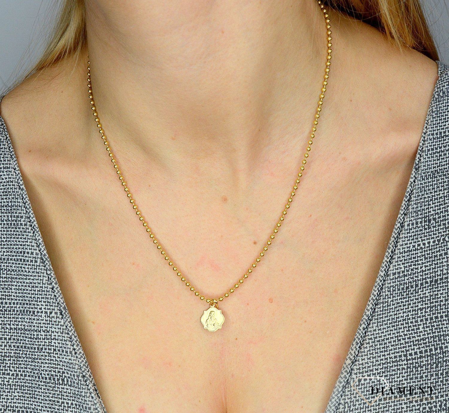 Złota zawieszka medalik DIA-ZAW-1746-585 (2).jpg