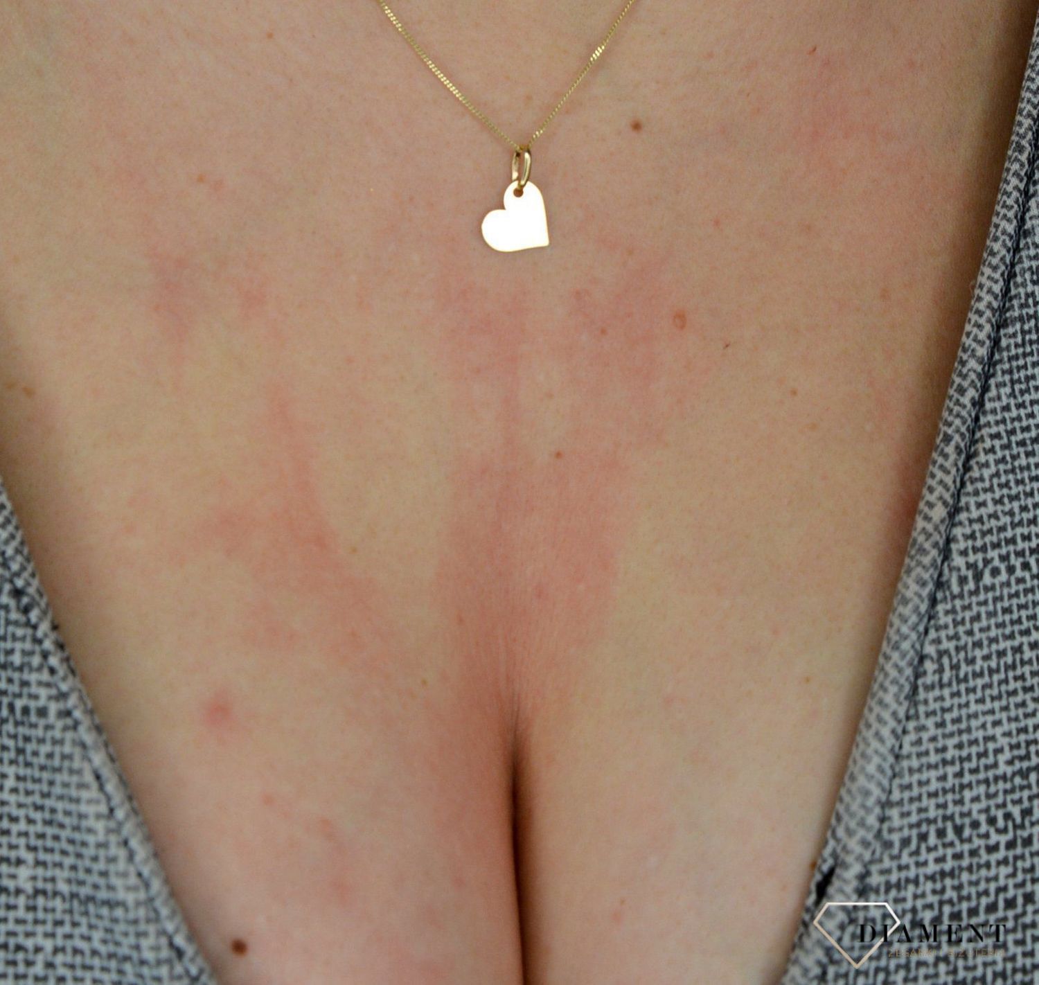 Złota zawieszka 585 blaszka 'Gładkie serce do graweru' DIA-ZAW-1794-585.jpg