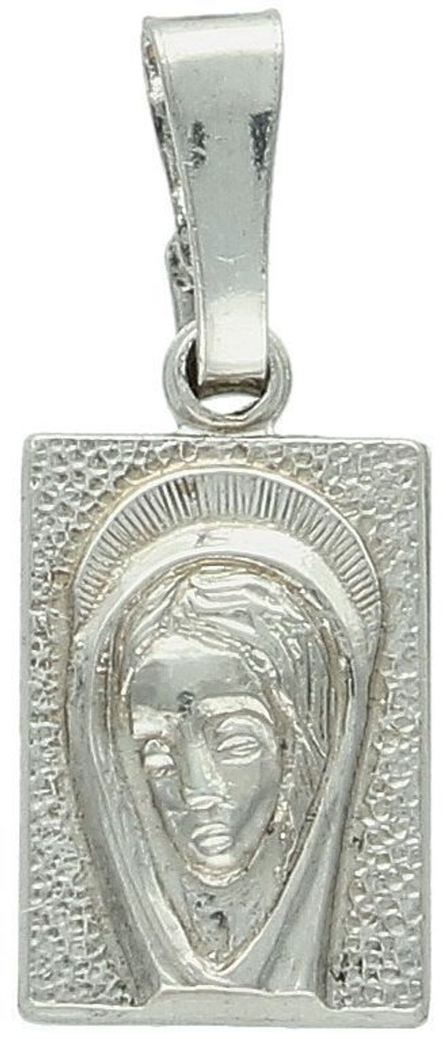 Medalik srebrny próba 925, Matka Boska DIA-ZAW-1967R-925 Srebrny medalik z wizerunkiem Papieża Franciszka to wyjątkowy symbol duchowej przewodnictwa, pokory i miłości bliźniego. 1.jpg