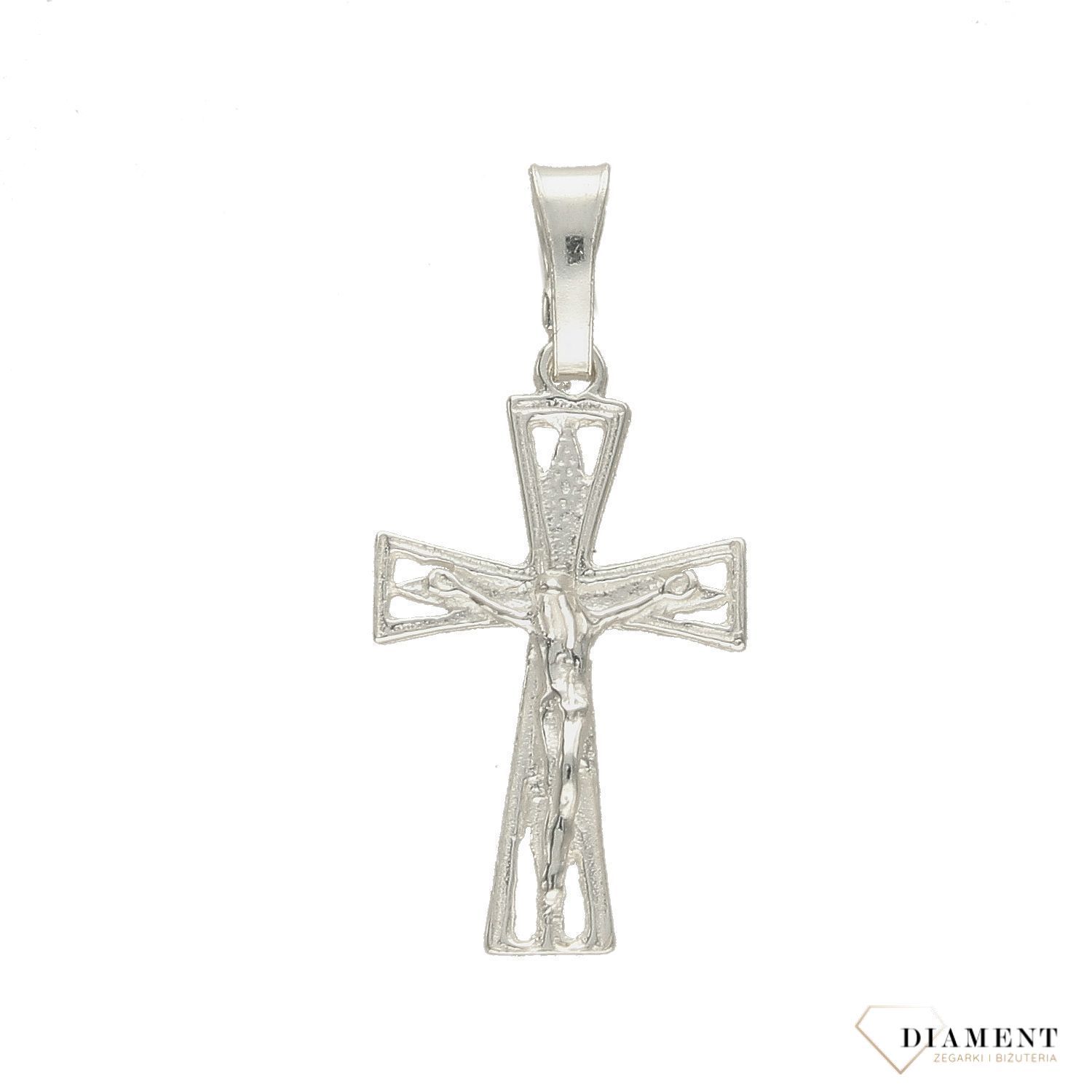 Zawieszka srebrna krzyżyk z Jezusem DIA-ZAW-1973-925.jpg
