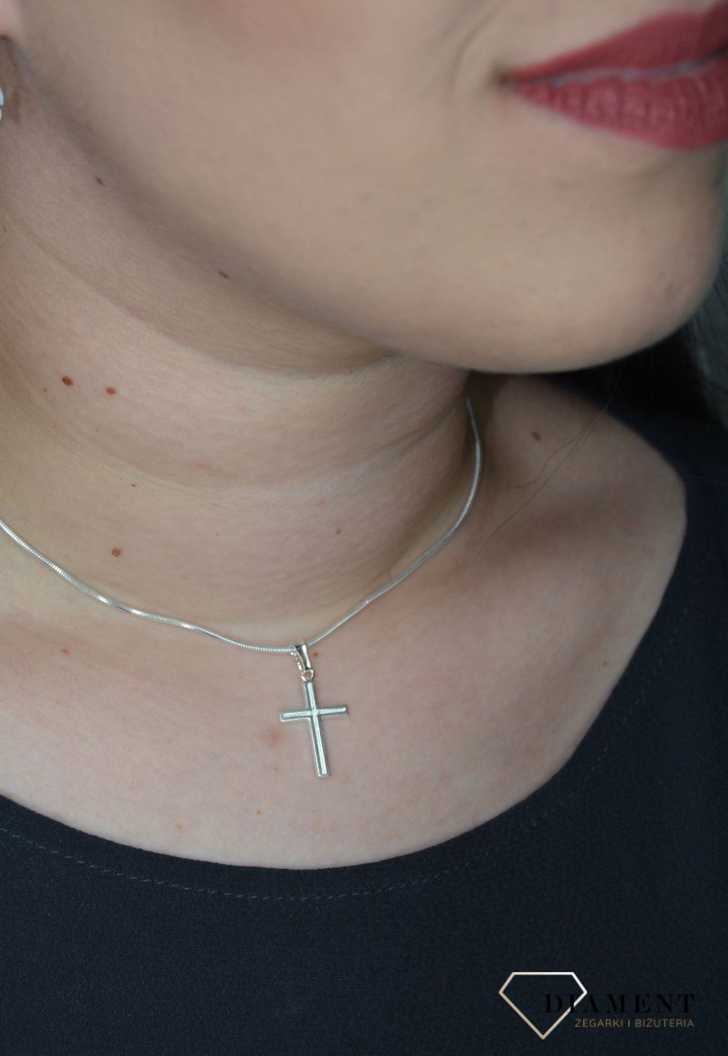 Zawieszka srebrna krzyżyk 3 cm DIA-ZAW-1974-925.jpg