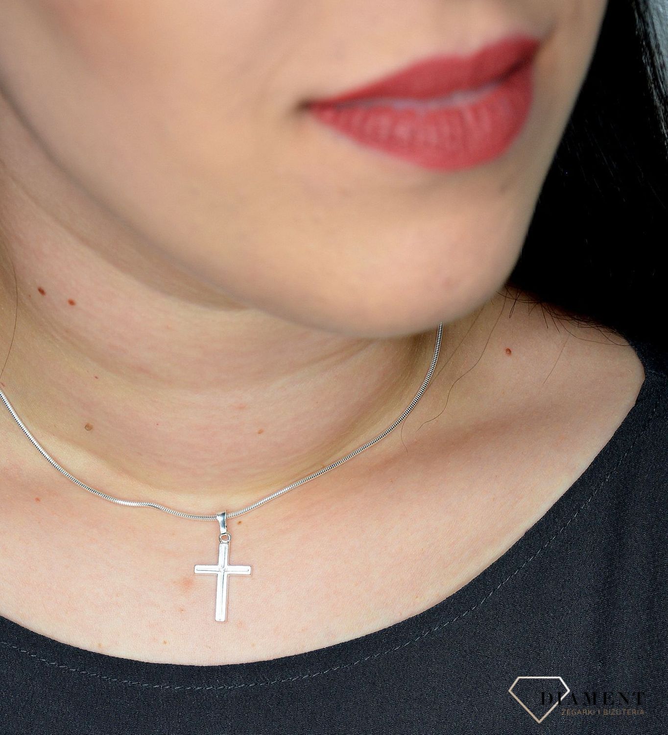 Zawieszka srebrna krzyżyk 3 cm DIA-ZAW-1974-925.jpg