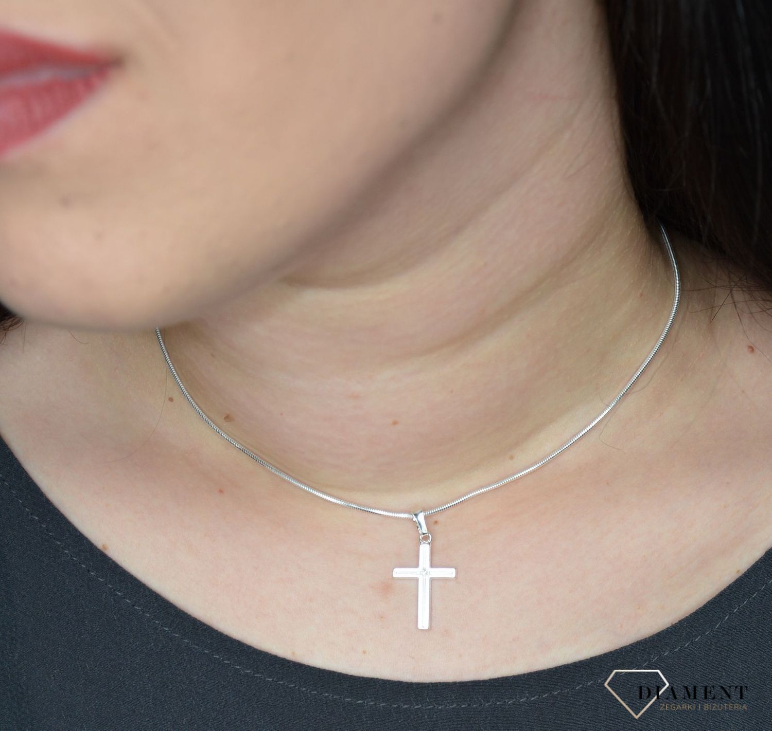 Zawieszka srebrna krzyżyk 3 cm DIA-ZAW-1974-925.jpg