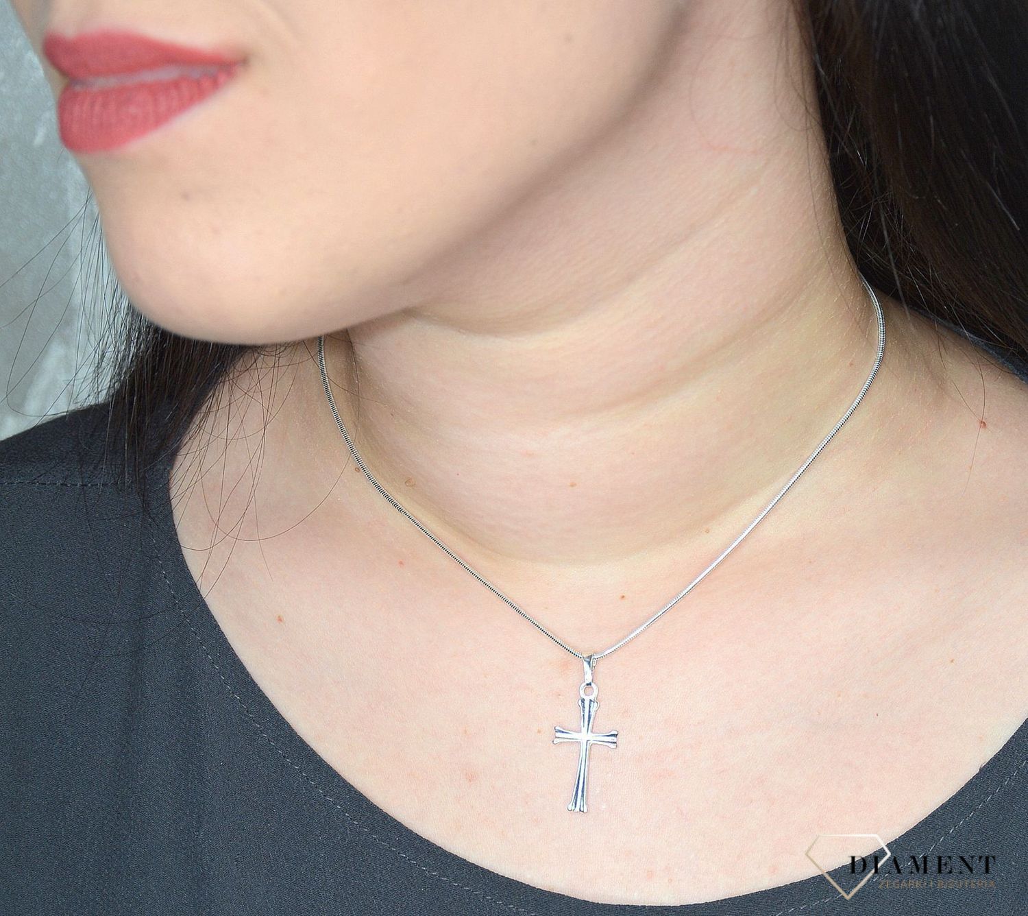 Zawieszka srebrna krzyżyk 3,5 cm DIA-ZAW-1975-925.jpg