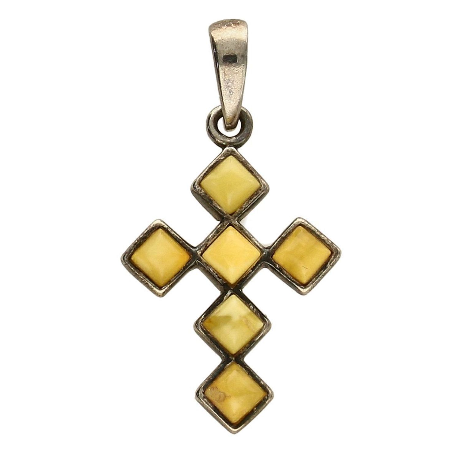 Zawieszka krzyżyk z jasnym bursztynem DIA-ZAW-2454-bursztyn.jpg