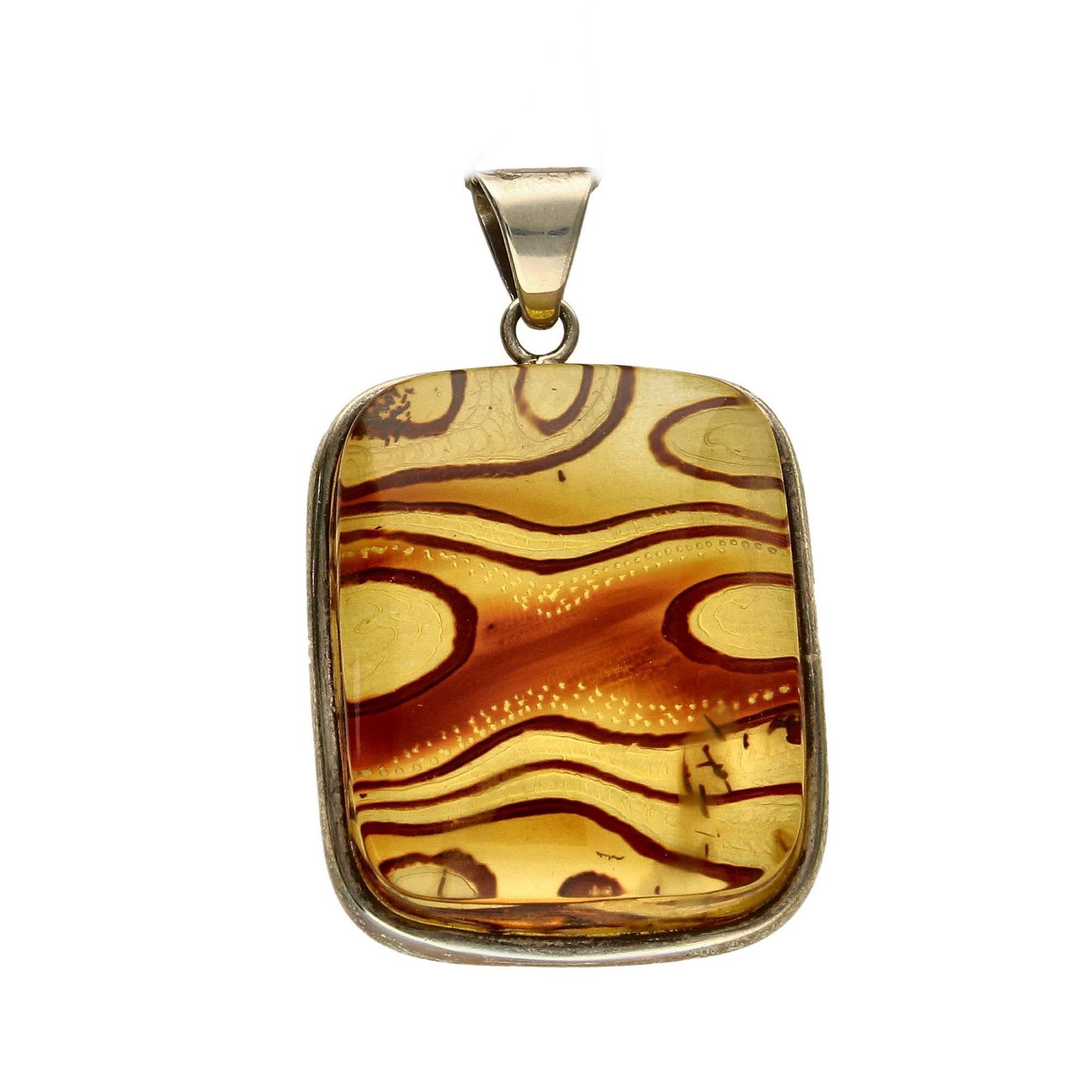 Zawieszka srebrna z bursztynem w prostokątnym kształcie DIA-ZAW-2492.jpg