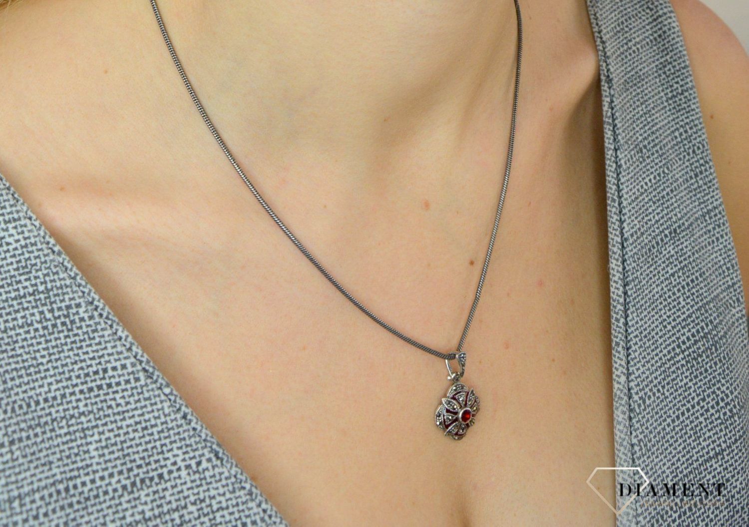 Srebrna zawieszka z markazytami DIA-ZAW-2502-925.jpg