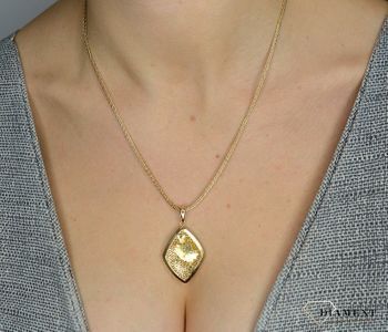 Zawieszka złota 585 romb DIA-ZAW-2532-585 (4).JPG