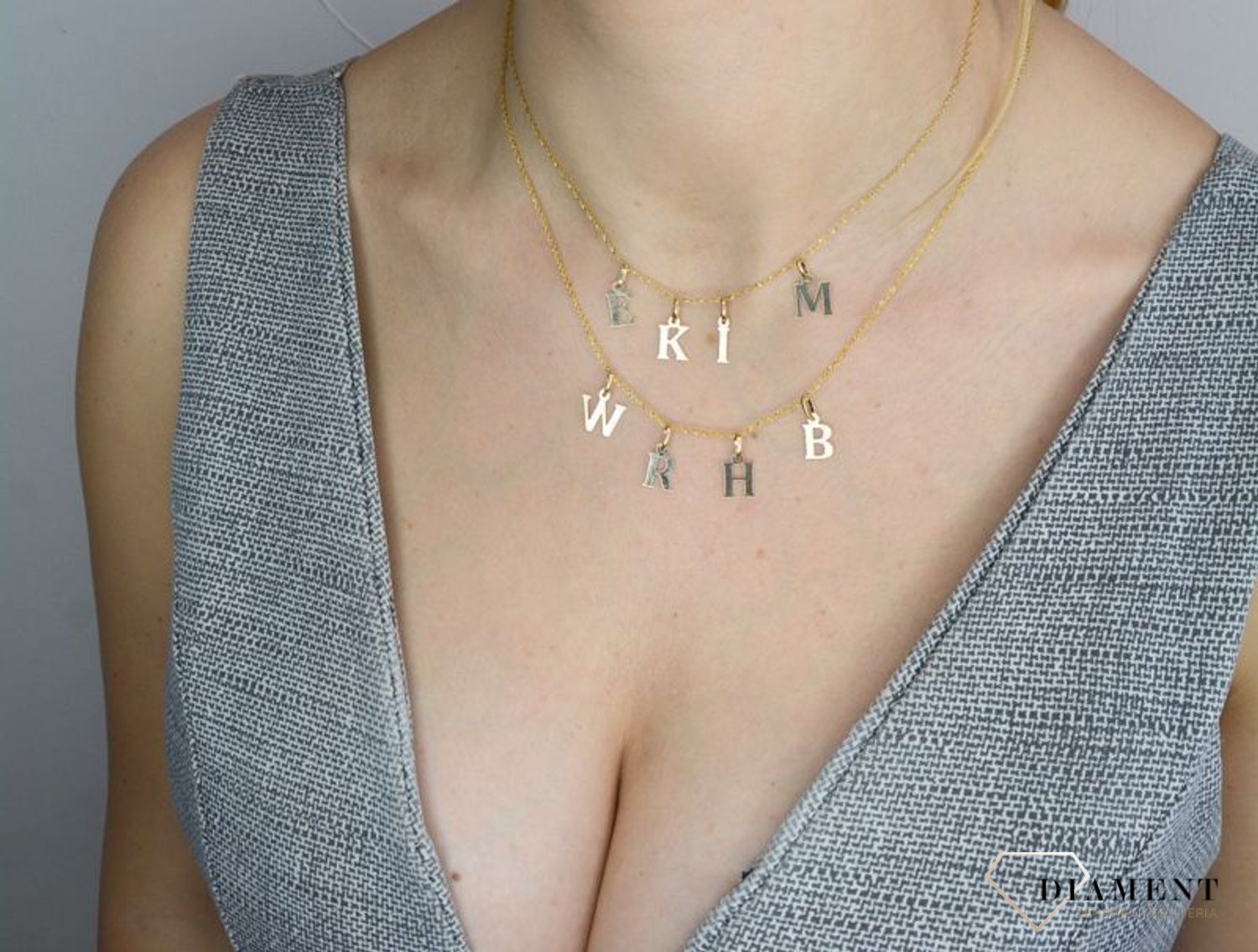 Złota zawieszka 585 literka H DIA-ZAW-2692H-585.jpg