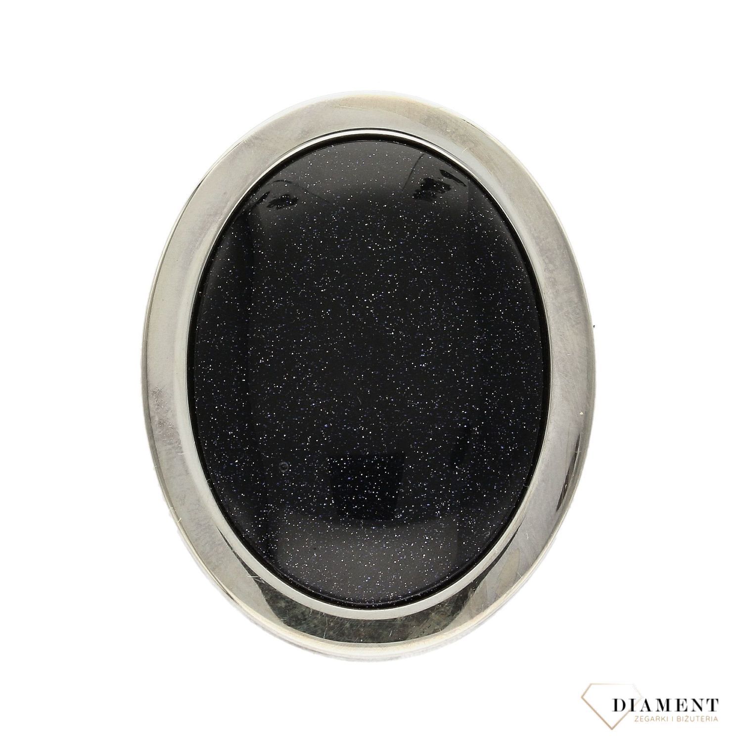 Srebrna zawieszka broszka z kamieniem Noc Kairu DIA-ZAW-2930-925.jpg