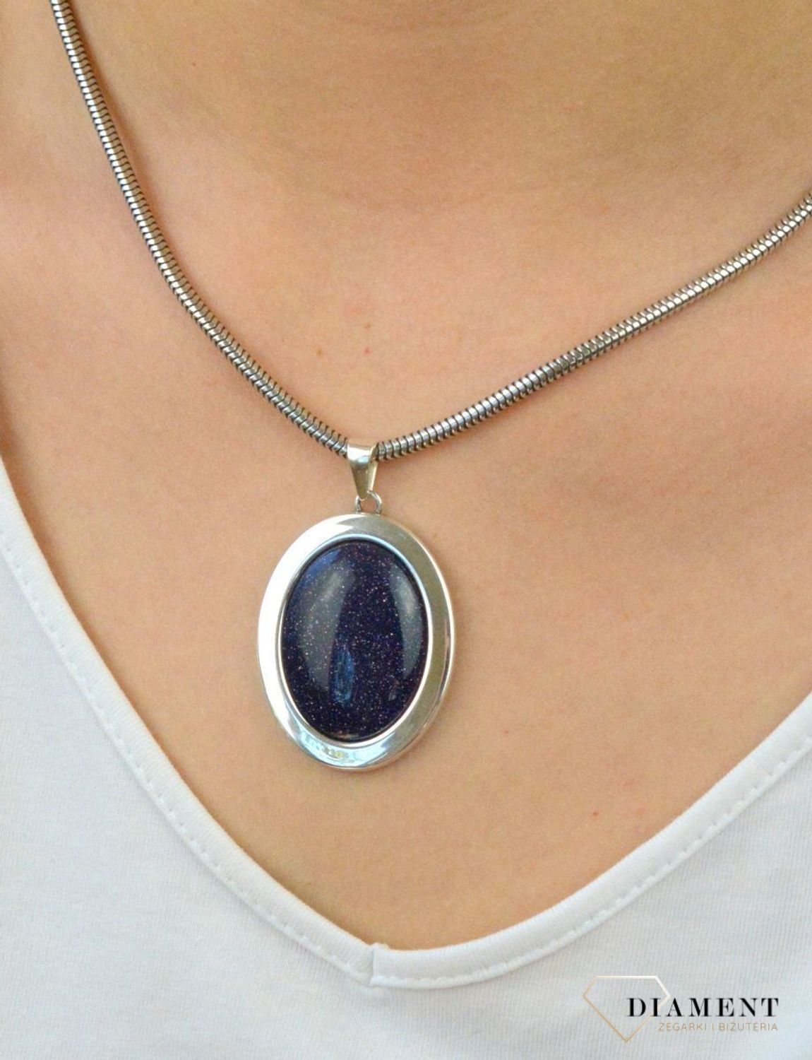 Srebrna zawieszka noc kairu DIA-ZAW-2930M-925.jpg