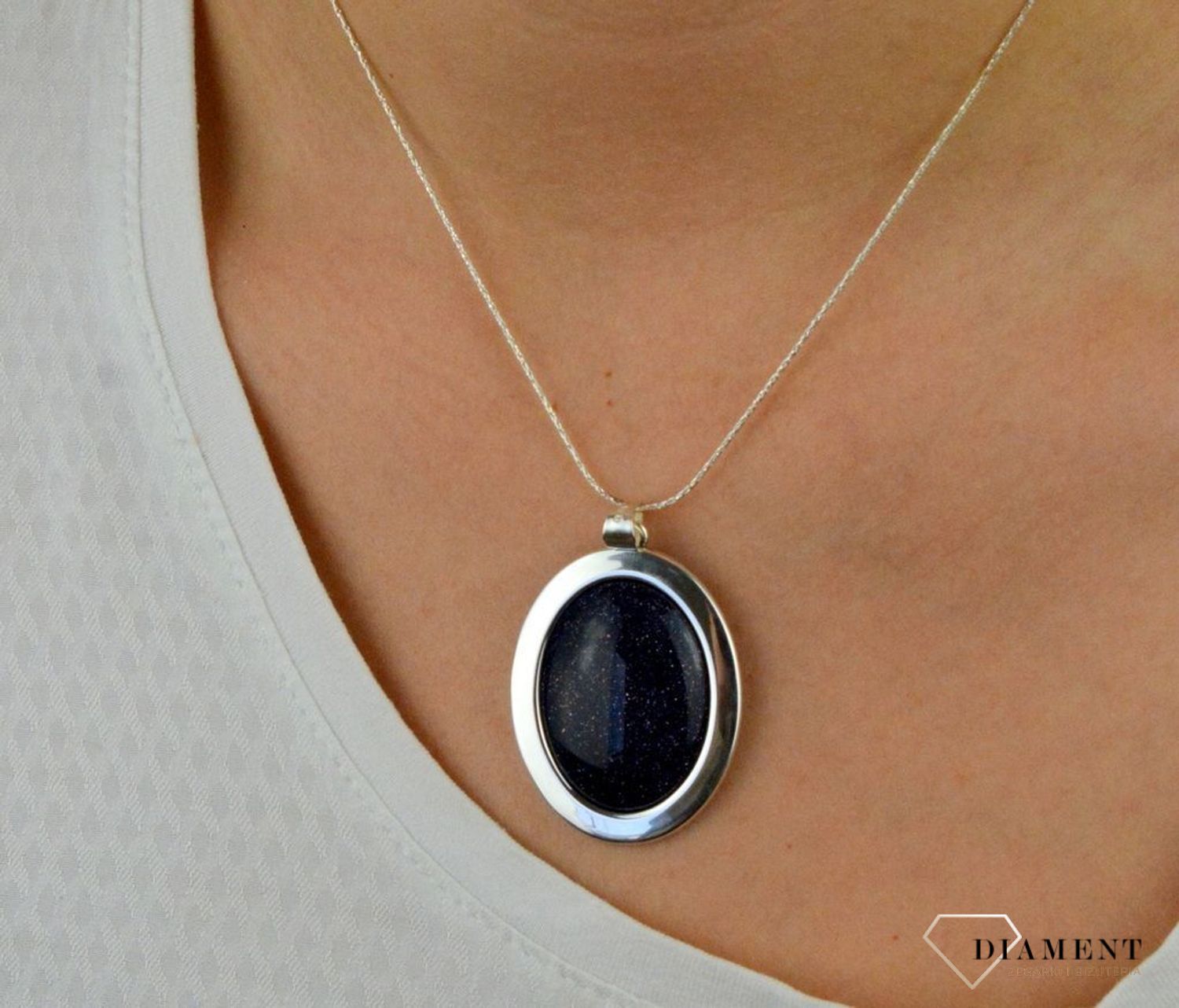 Srebrna zawieszka noc kairu DIA-ZAW-2930M-925.jpg