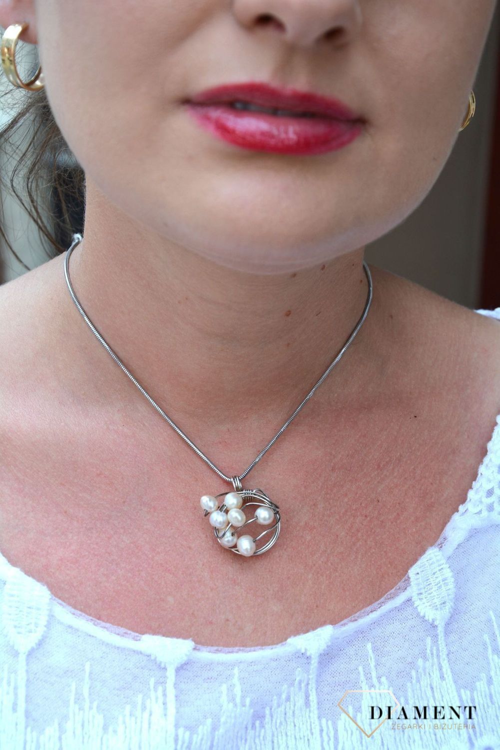 Srebrna zawieszka Perełki DIA-ZAW-2941-925.jpg