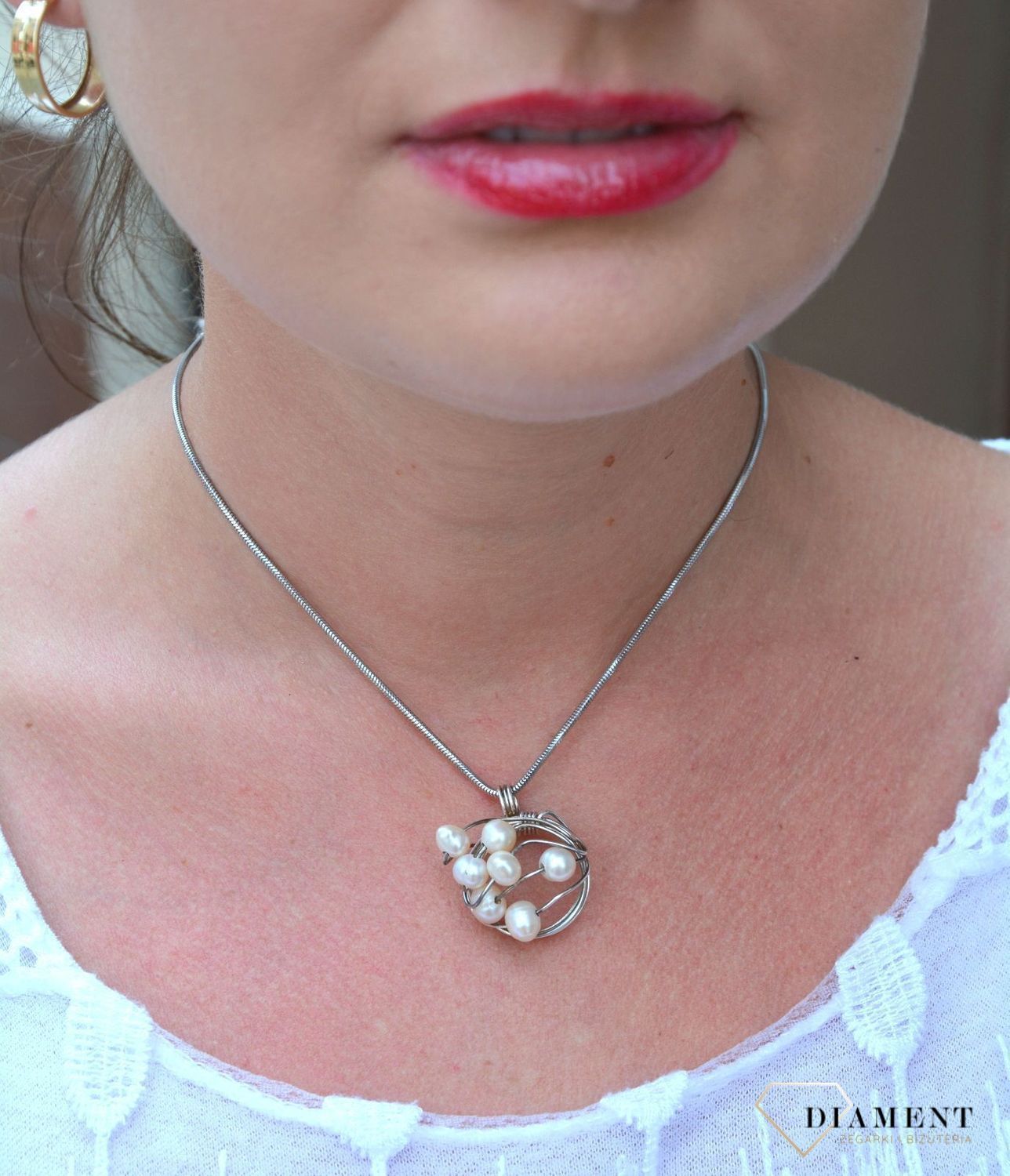 Srebrna zawieszka Perełki DIA-ZAW-2941-925.jpg