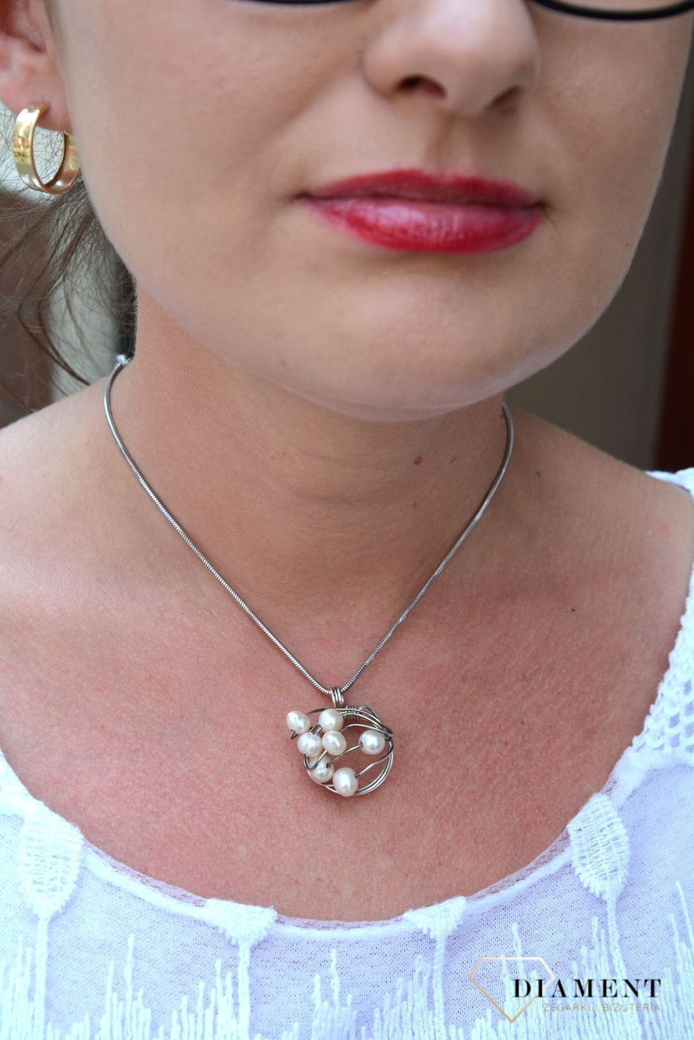Srebrna zawieszka Perełki DIA-ZAW-2941-925.jpg