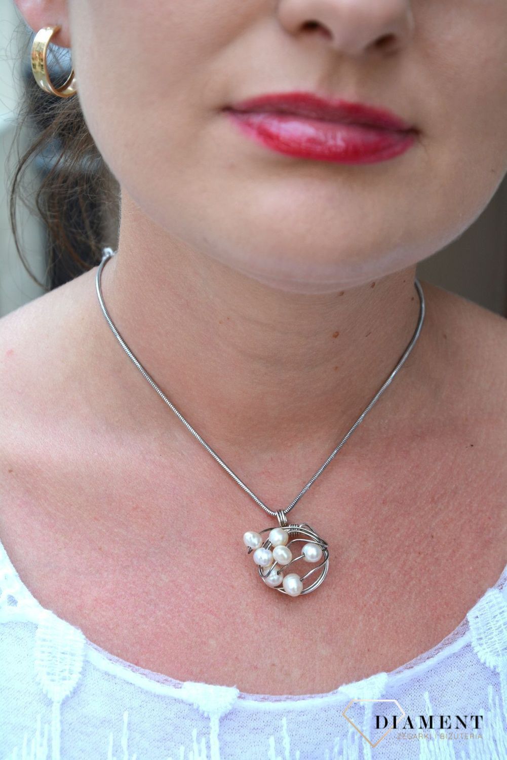 Srebrna zawieszka Perełki DIA-ZAW-2941-925.jpg