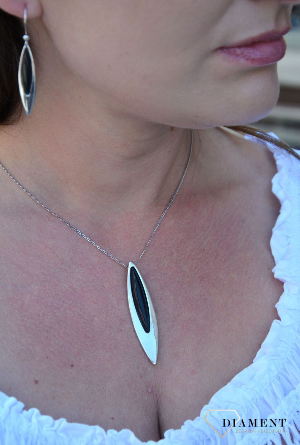 Srebrna zawieszka onyks syntetyczny DIA-ZAW-3088-925.jpg