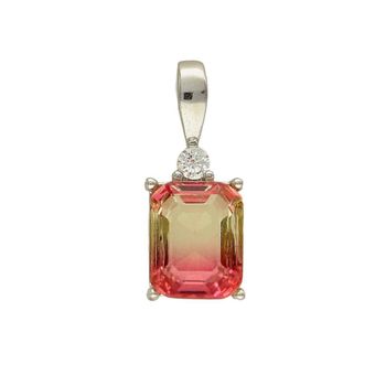 Srebrna zawieszka dwukolorowa Swarovski DIA-ZAW-3092-925.jpg