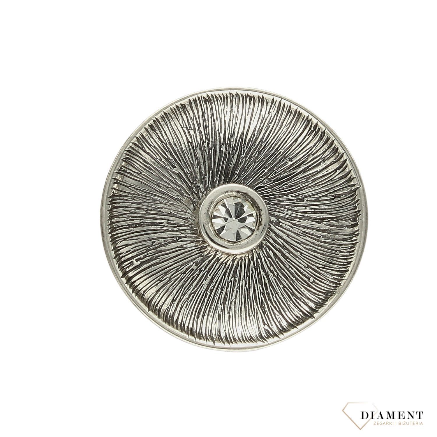 Srebrna zawieszka okrągła z cyrkonią DIA-ZAW-3095-925.jpg