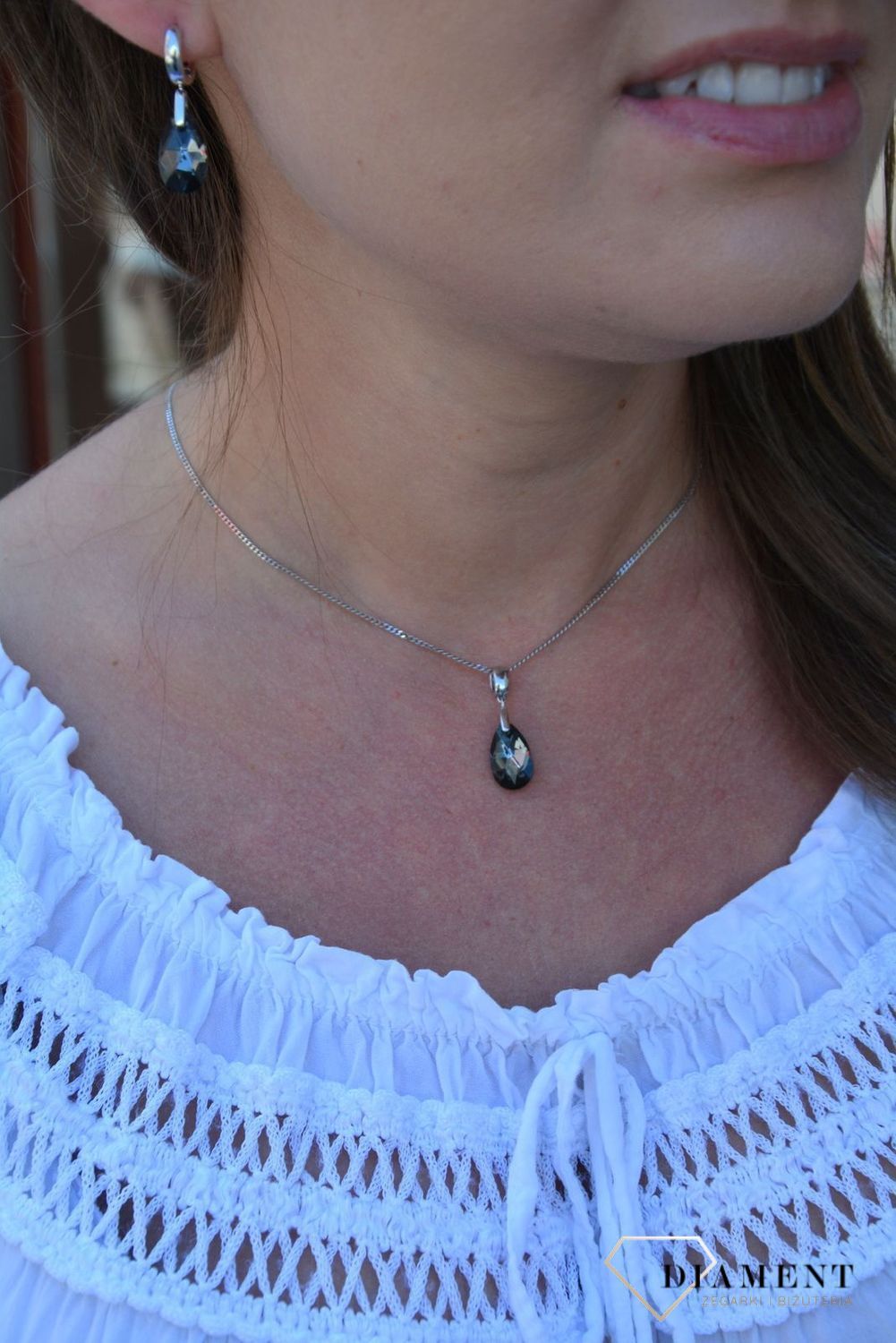 Srebrna zawieszka czarna Swarovski DIA-ZAW-3111-925.jpg