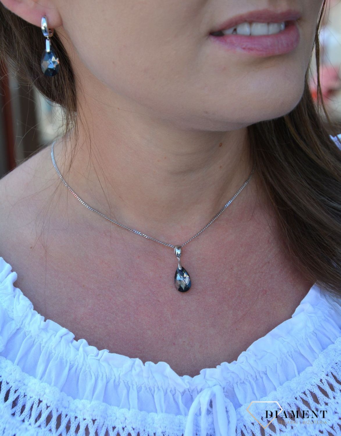 Srebrna zawieszka czarna Swarovski DIA-ZAW-3111-925.jpg