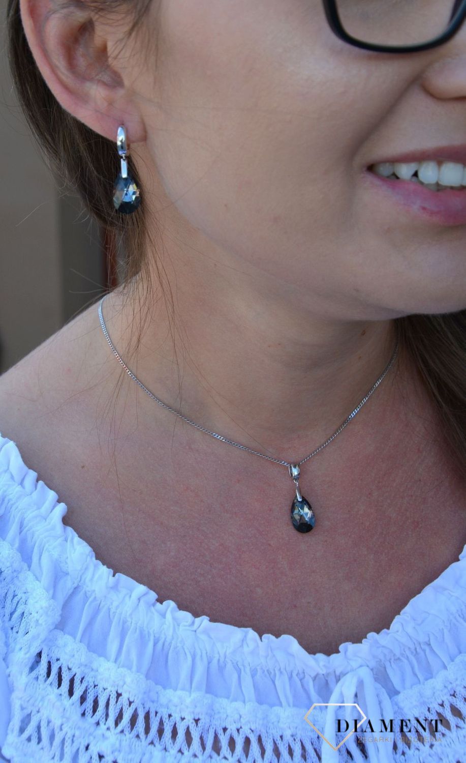 Srebrna zawieszka czarna Swarovski DIA-ZAW-3111-925.jpg