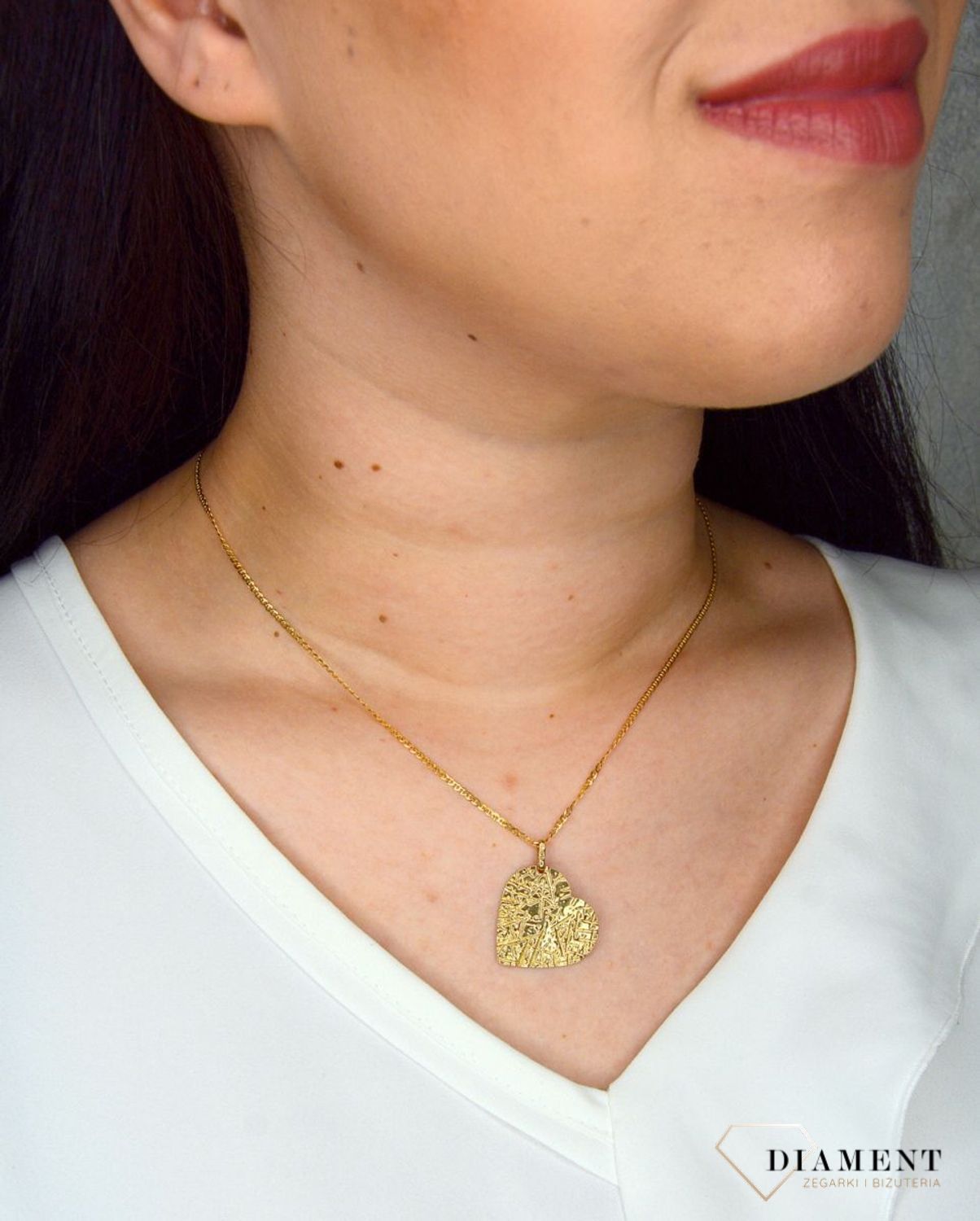Złota zawieszka 333 serce frezowane DIA-ZAW-3116-333.jpg