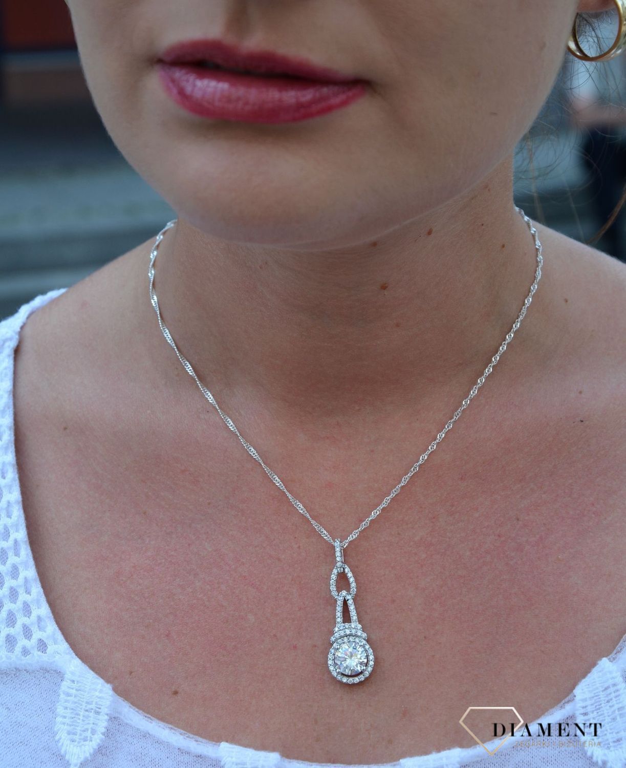 Zawieszka srebrna z cyrkoniami DIA-ZAW-3187-925.jpg