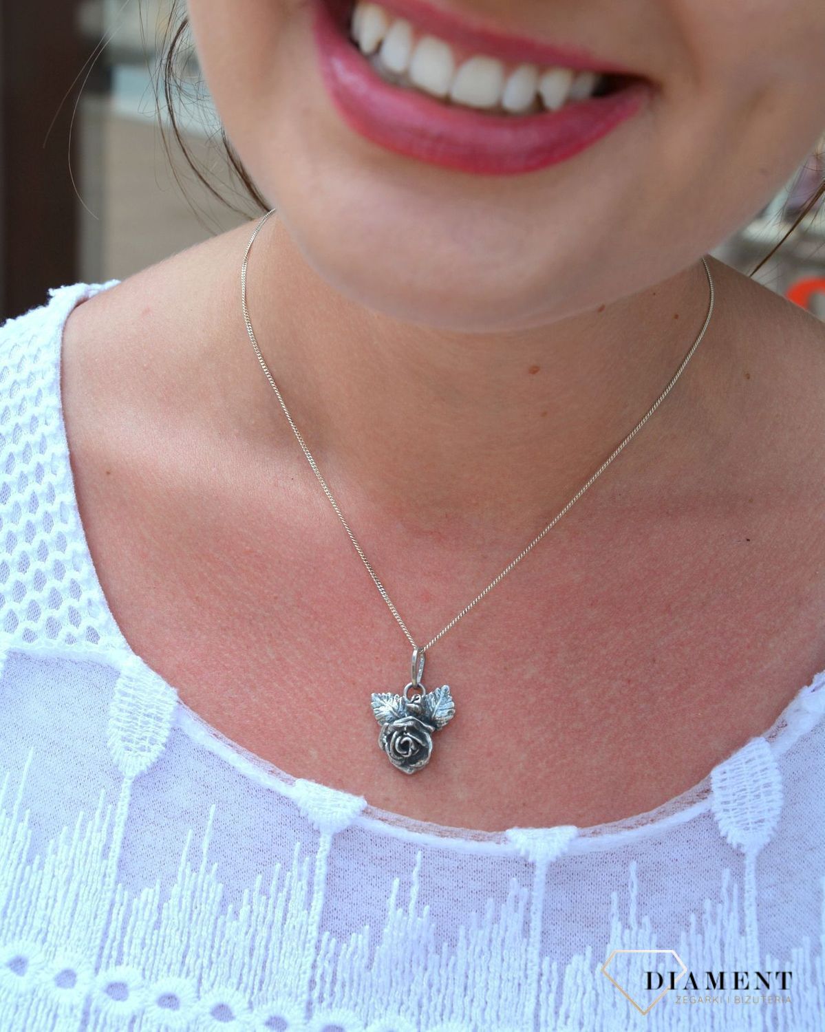 Zawieszka srebrna róża DIA-ZAW-3189-925.jpg