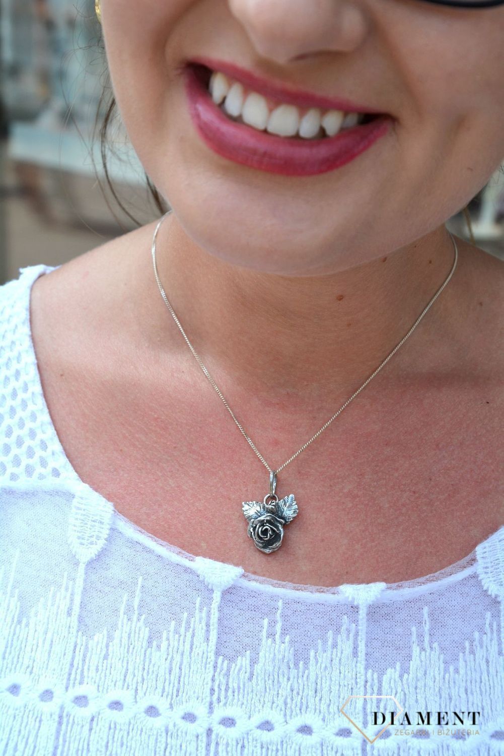 Zawieszka srebrna róża DIA-ZAW-3189-925.jpg