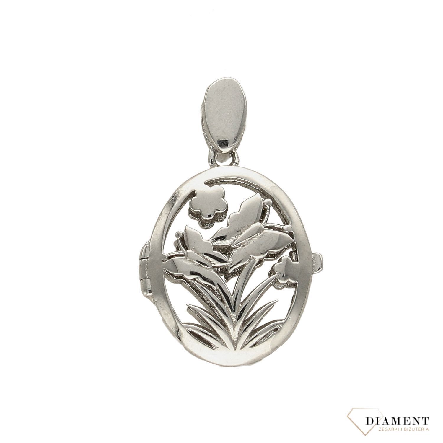 Srebrna zawieszka puzderko z motylkami DIA-ZAW-3193-925.jpg