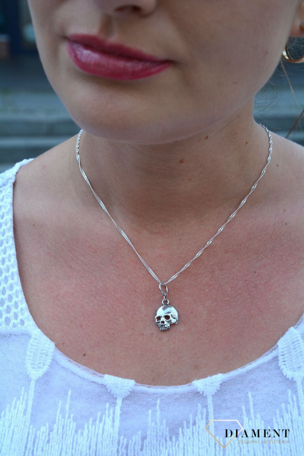 Zawieszka srebrna czaszka DIA-ZAW-3197-925.jpg