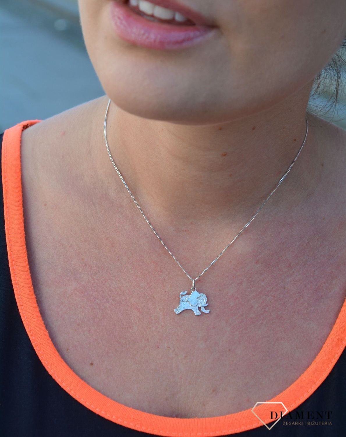 Srebrna zawieszka słoń DIA-ZAW-3198-925.jpg