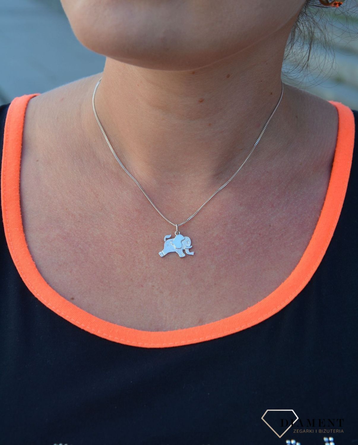 Srebrna zawieszka słoń DIA-ZAW-3198-925.jpg