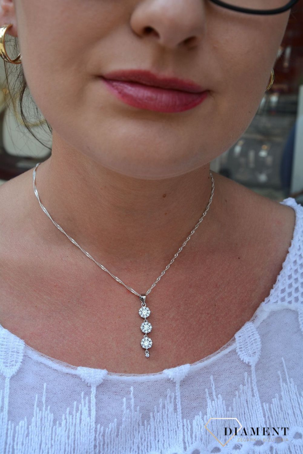 Zawieszka srebrna rząd cyrkonii DIA-ZAW-3213-925.jpg