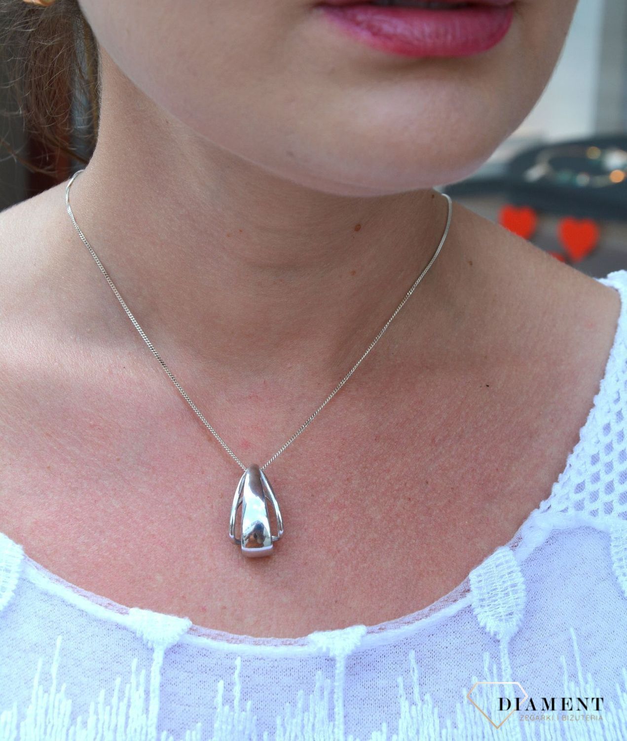 Zawieszka srebrna nietypowy kształt DIA-ZAW-3214-925.jpg