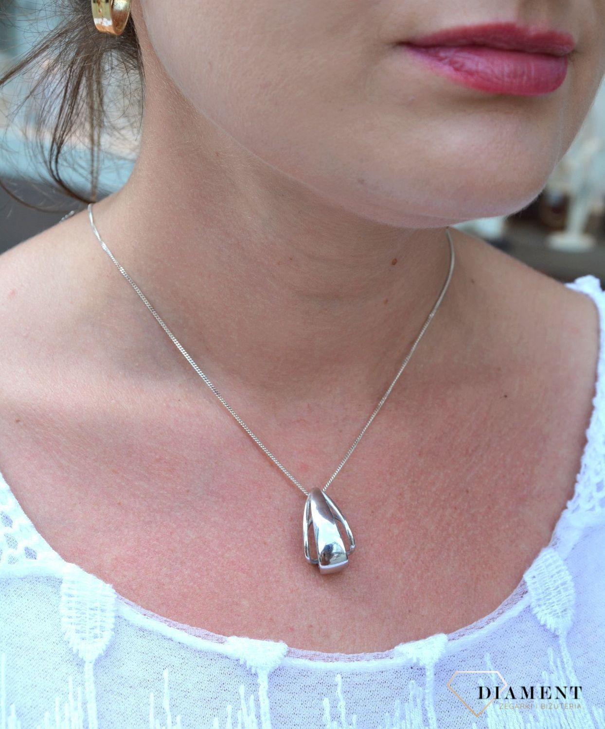 Zawieszka srebrna nietypowy kształt DIA-ZAW-3214-925.jpg