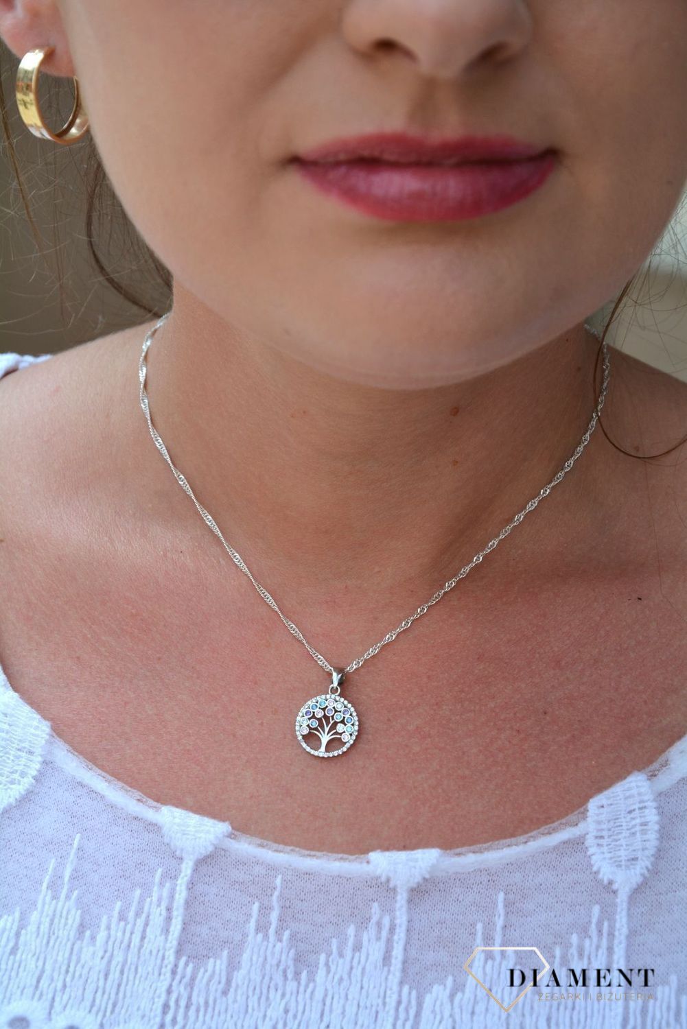 Zawieszka srebrna drzewko szczęścia z kolorowymi cyrkoniami DIA-ZAW-3215-925.jpg