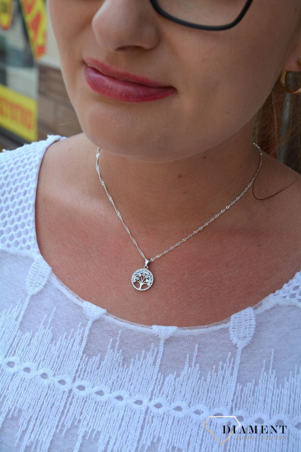 Zawieszka srebrna drzewko szczęścia z kolorowymi cyrkoniami DIA-ZAW-3215-925.jpg