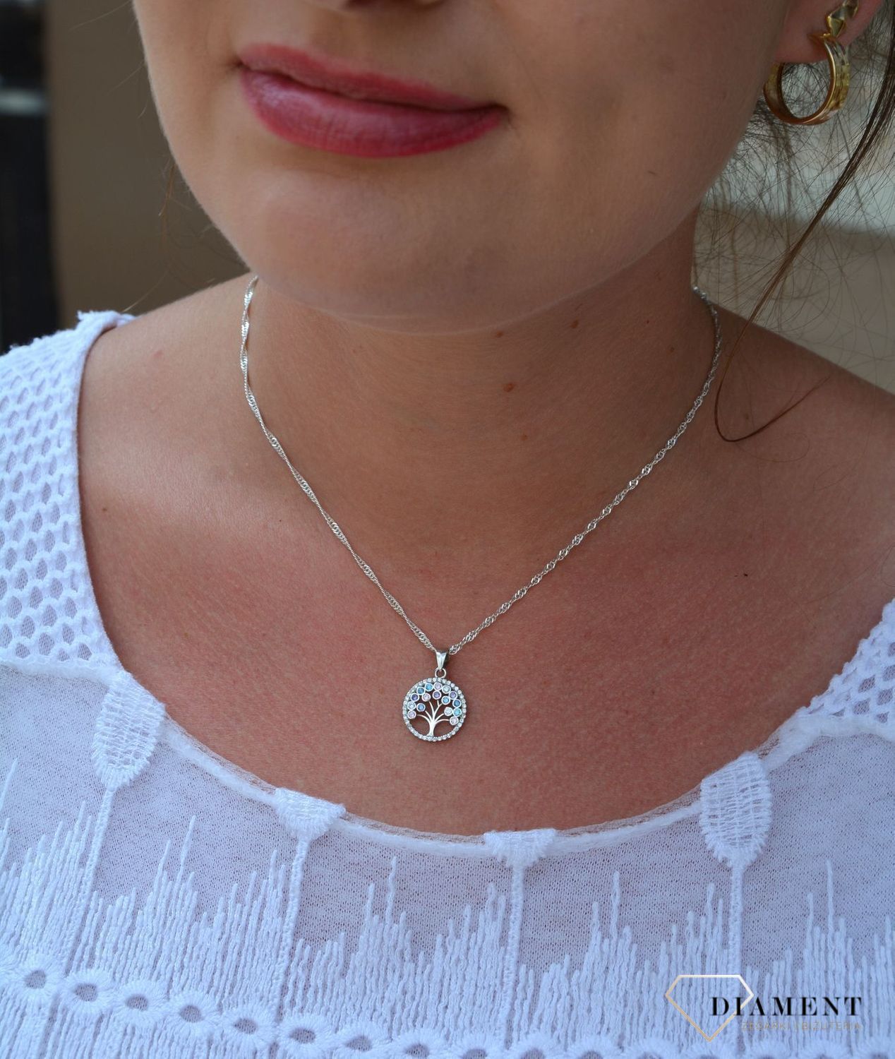 Zawieszka srebrna drzewko szczęścia z kolorowymi cyrkoniami DIA-ZAW-3215-925.jpg