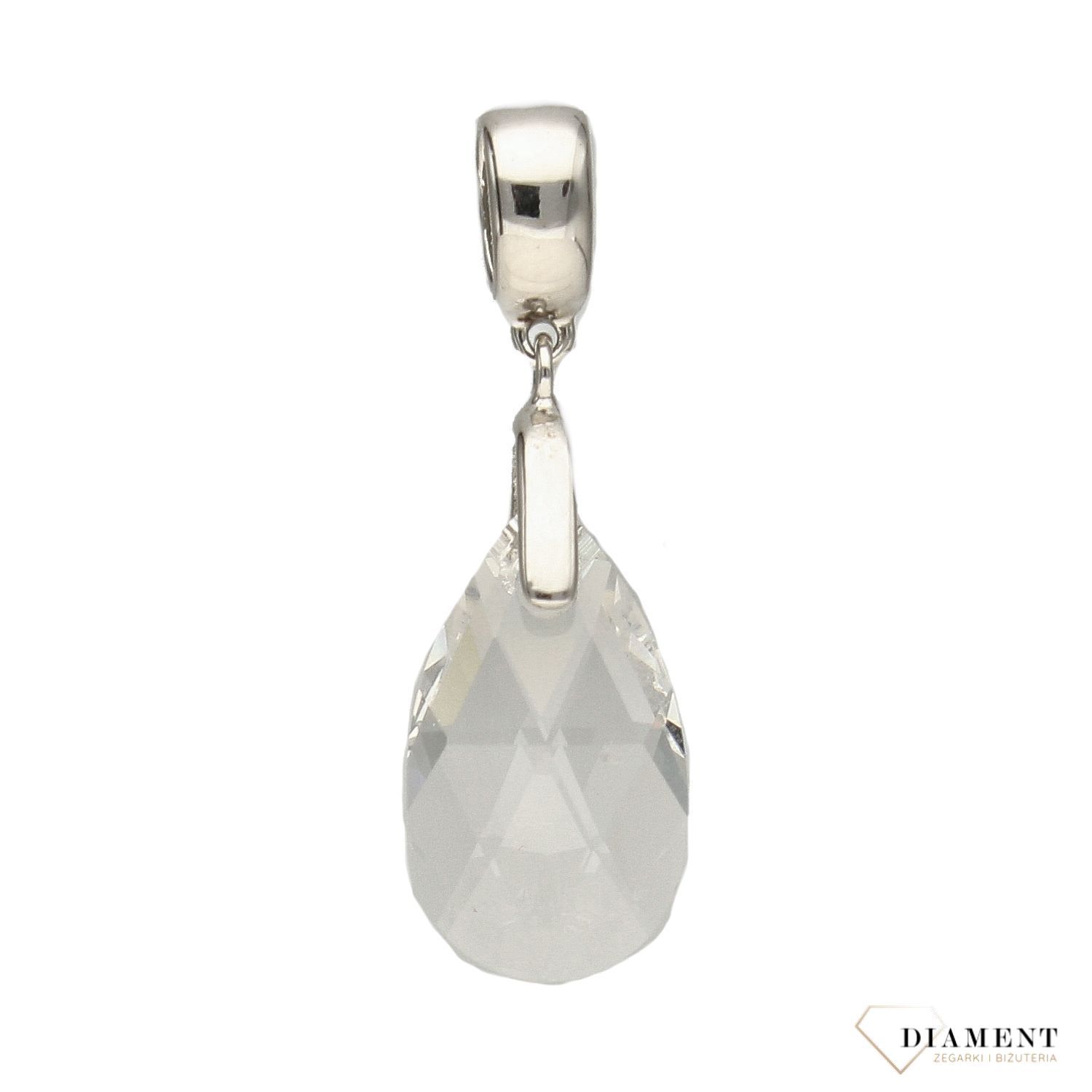Srebrna zawieszka łezka Swarovski DIA-ZAW-3217-925.jpg