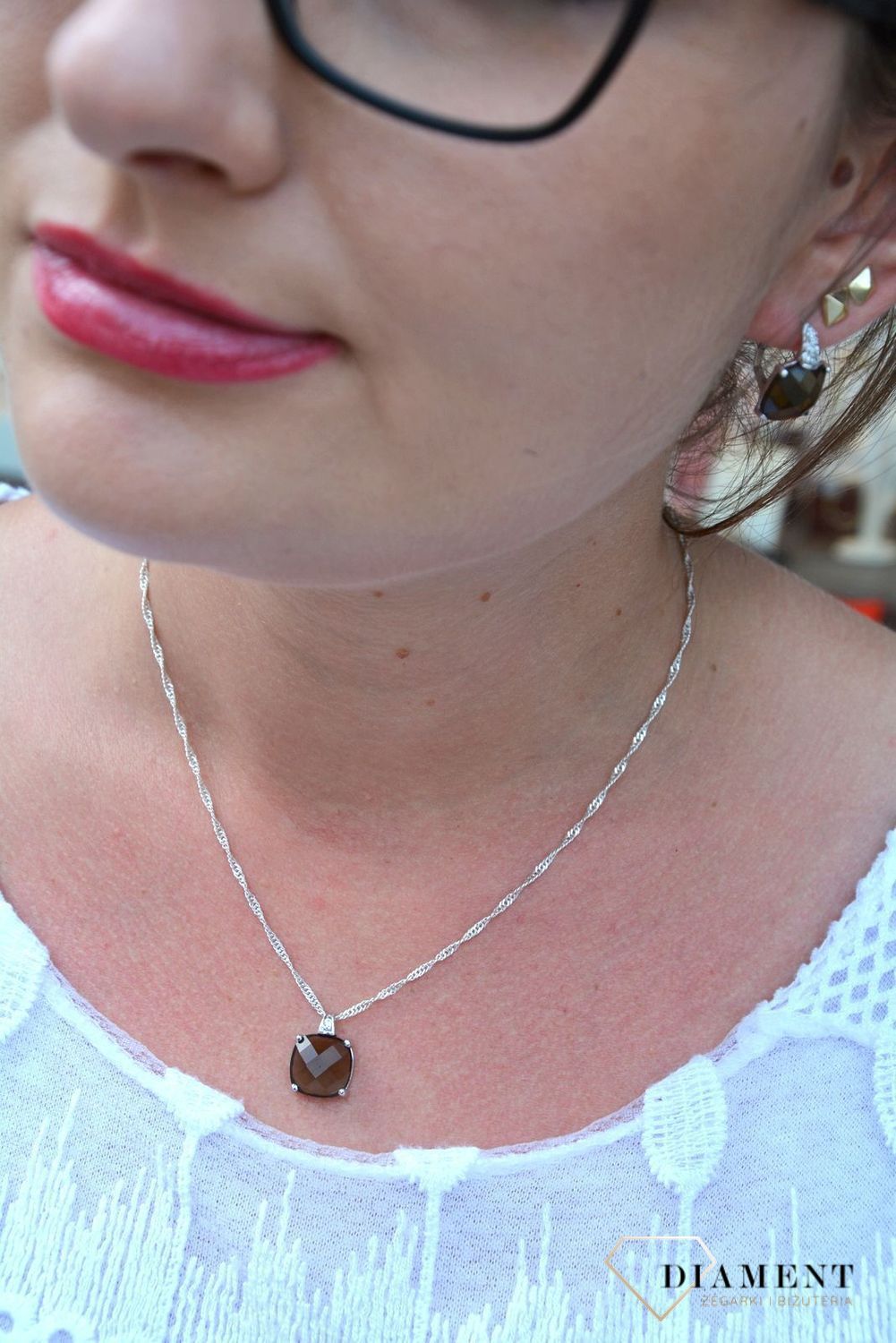 Srebrna zawieszka z żółtym topazem DIA-ZAW-3257-925.jpg