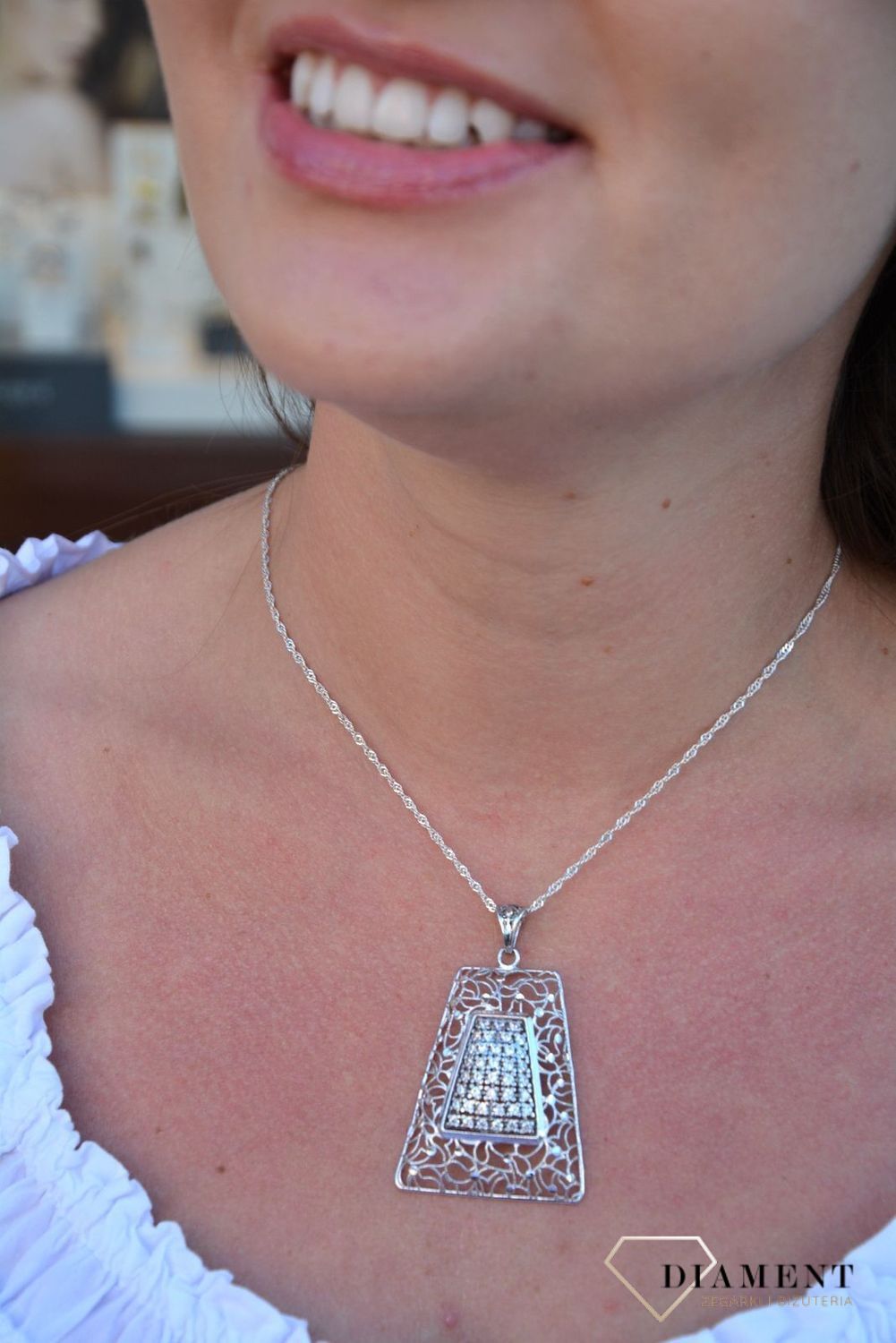 Srebrna duża zawieszka z ozdobnym wzorem DIA-ZAW-3262-925.jpg