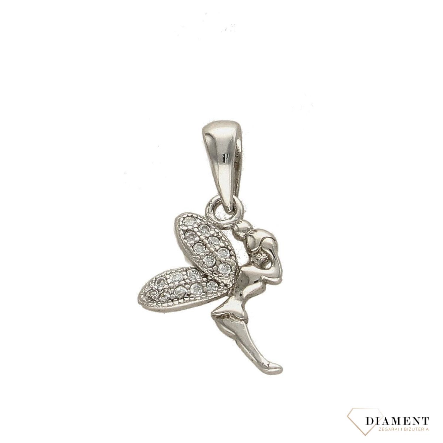 Srebrna zawieszka w kształcie dzwoneczka DIA-ZAW-3225-925.jpg