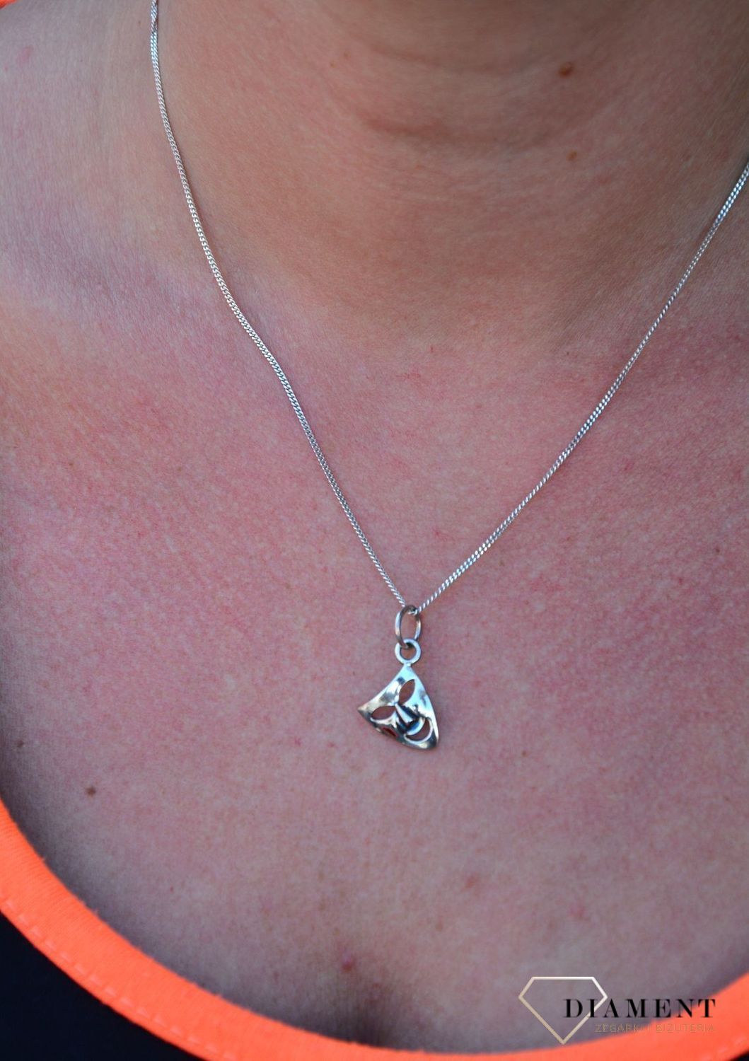 Srebrna zawieszka teatralna maska DIA-ZAW-3334-925.jpg