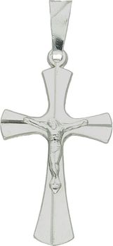Srebrna zawieszka krzyż z wizerunkiem Jezusa DIA-ZAW-3693-925.jpg