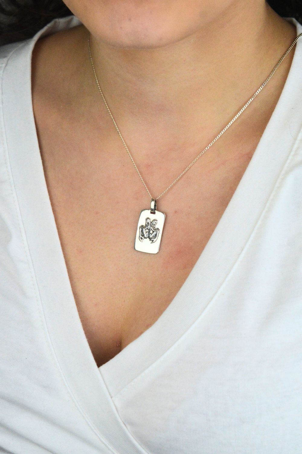 Srebrna zawieszka Bliźnięta 925 – znak zodiaku.jpg