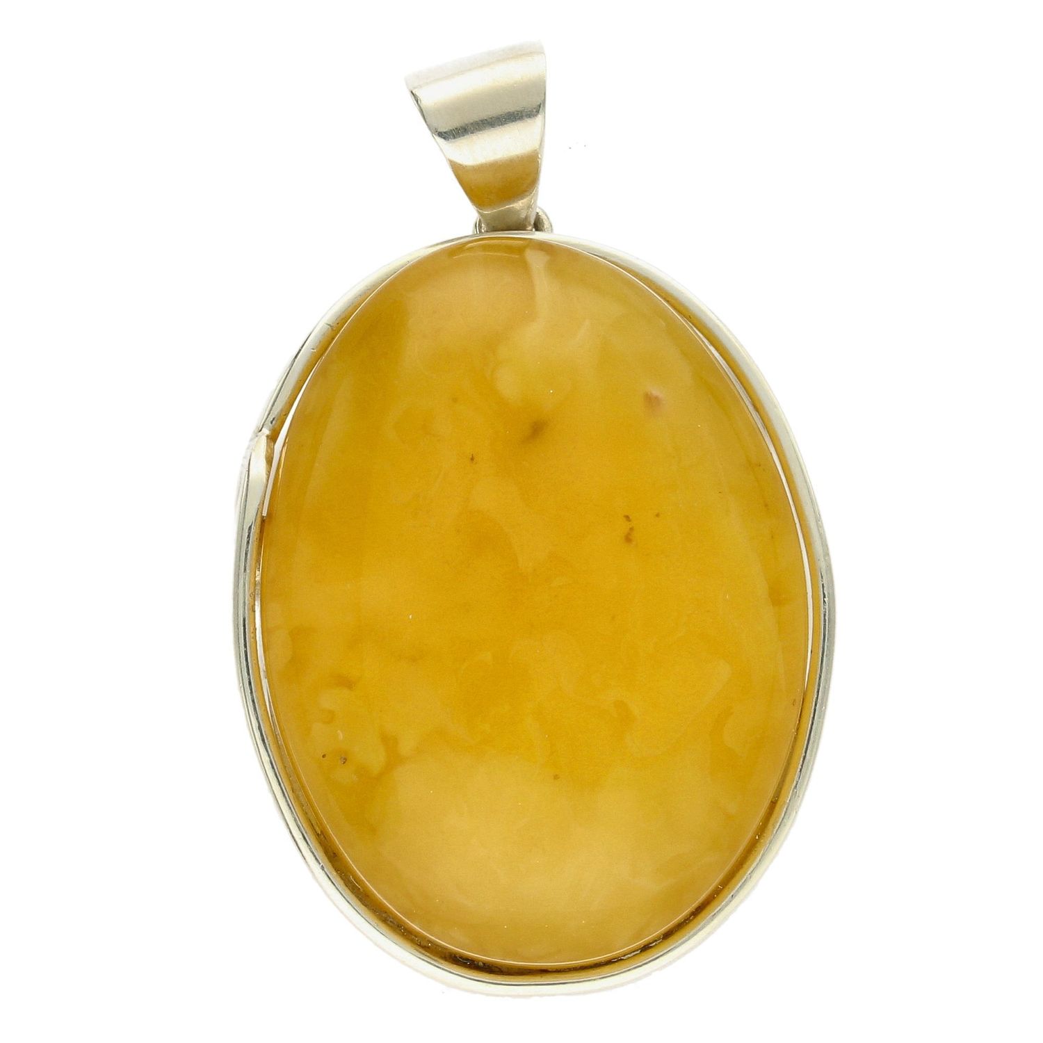 Owalna zawieszka z bursztynem o miodowym odcieniu DIA-ZAW-4498-925.jpg