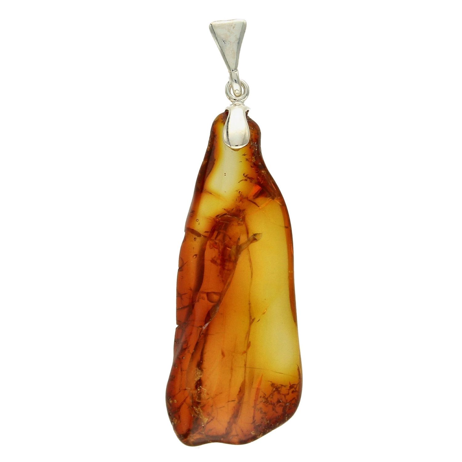 Zawieszka z miodowym bursztynem o ciekawym kształcie DIA-ZAW-4541-925.jpg
