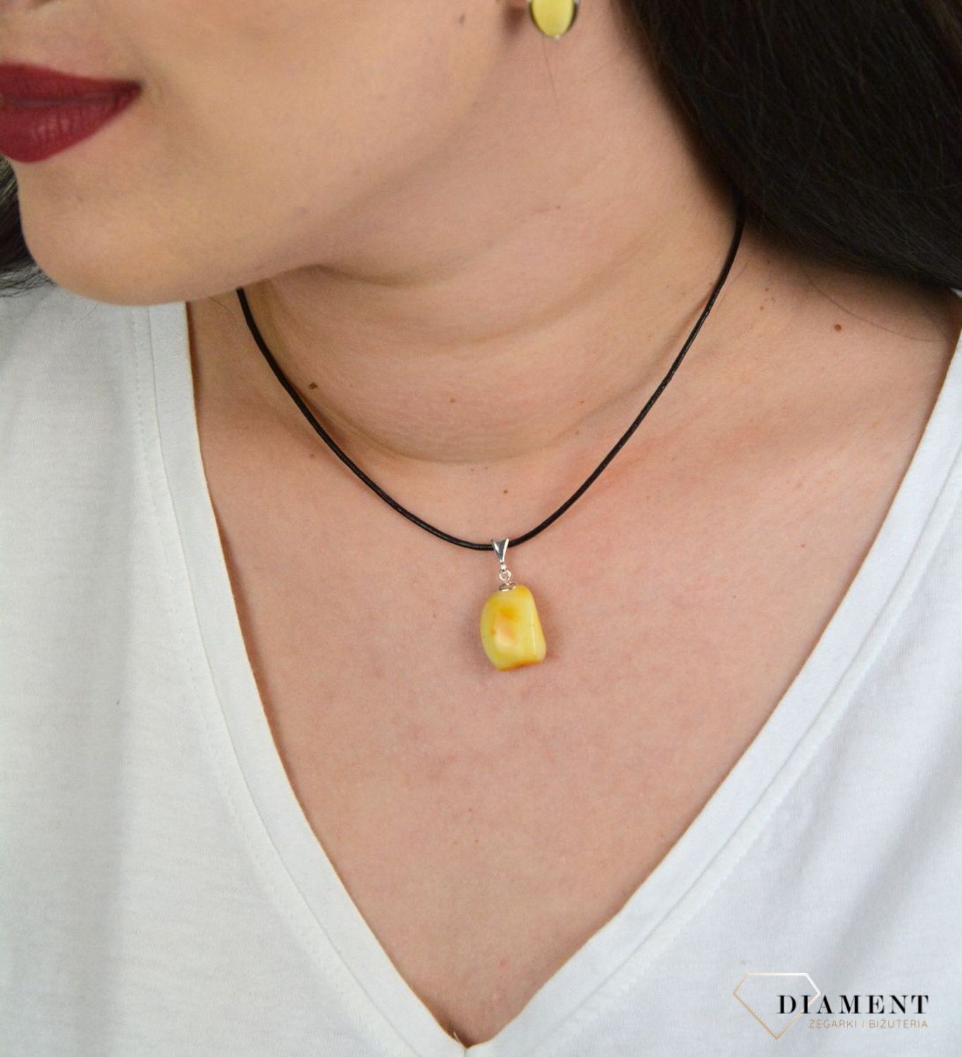 Zawieszka srebrna z mlecznym bursztynem DIA-ZAW-4543-925 (2).jpg